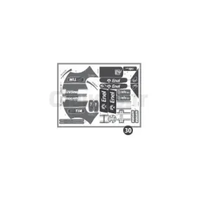 Decors adhésif Ducati desmosedici 6V PEG-PEREGO