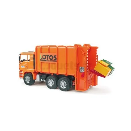 Camión de basura MAN BRUDER 02762