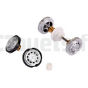 Carrera Digital 132 axles + rims for 30663, 27444 CARRERA 132