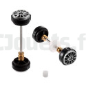 Carrera Digital 132 axles + rims for 27440, 27441, 30659, 30660 CARRERA 132