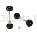 Carrera Digital 132 axles + rims for 27429, 30642 CARRERA 132