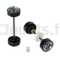 Carrera Digital 132 axles + rims for 30628, 30629, 27419, 27420 CARRERA 132