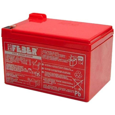 Batterie 12 Volts 10Ah Feber