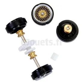 Carrera Digital 132 assen + velgen voor 27349, 27350, 27362, 30547, ...
