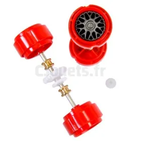 Carrera Digital 132 ejes + llantas para 27353, 30555
