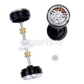 Axes + jantes Carrera Digital 132 pour 27344, 27345, 30541, 30542 CARRERA 132