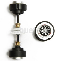 Carrera Digital 132 axles + rims for 27323, 30516 20089648