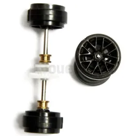 Axes + jantes Carrera Digital 132 pour 27335, 27336, 27361, 30532, 30533, 30563, 30564, 27400 CARRERA 132
