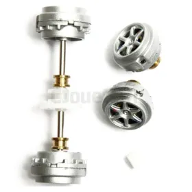 Axes + jantes Carrera Digital 132 pour 27319, 27320, 30512, 30513 CARRERA 132