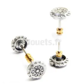 Axes + jantes Carrera Digital 132 pour 27299, 27374, 30481, 30582 CARRERA 132