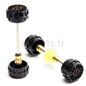 Axes + jantes Carrera Digital 132 pour 27298, 27318, 27363, 30484, 30485, 30510, 30511, 30567 CARRERA 132