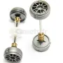 Axes + jantes Carrera Digital 132 pour 27296, 30476 CARRERA 132
