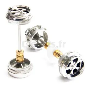 Axes + jantes Carrera Digital 132 pour 27223, 27224, 27225, 30422 CARRERA 132
