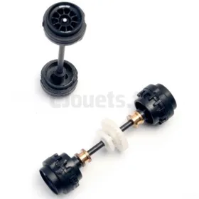 Axes + jantes Carrera Digital 132 pour 27277, 27278, 30457 CARRERA 132