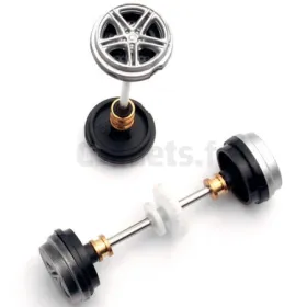 Carrera Digital 132 ejes + llantas para 27240, 27241, 27286, 27385, ...