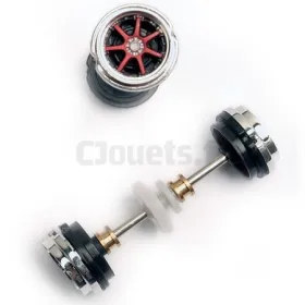 Axes + jantes Carrera Digital 132 pour 27230, 30430 CARRERA 132