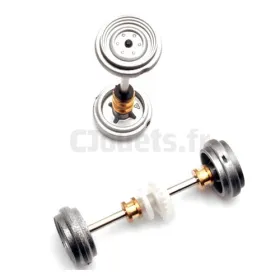 Axes + jantes Carrera Digital 132 pour 27254, 27329, 30493, 30525 CARRERA 132