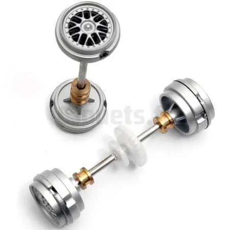Carrera Digital 132 ejes + llantas para 27209, 27210, 27260, 27313, ...