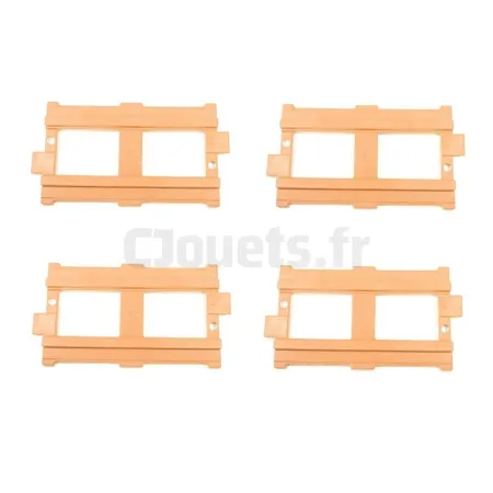 Lote de 4 carriles rectos CHOO CHOO Peg-Pérego