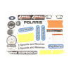 Quad Polaris 700 12V Peg-Pérego adhesive decorations MMEV0461/2