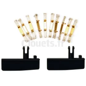 Carrera Digital 132/124 dubbele schrapers + geleiders