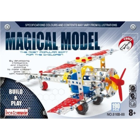 Airplane 181pcs Metal Construction