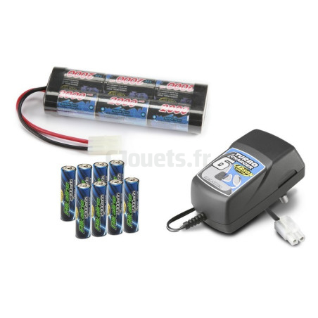 Batterie + chargeur Turbo 6 Carson 607004