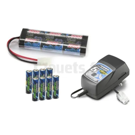 Turbo 6 batterij + lader Carson 607004
