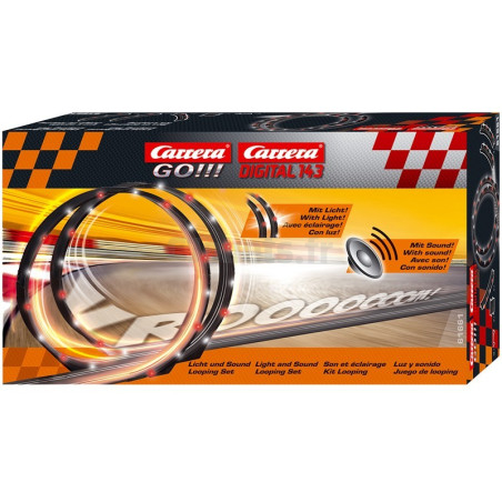 Looping-Kit mit Ton und Licht Carrera 61661 GO & Digital 143