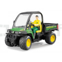 All Terrain John Deere Gator with Bruder Figruine 02490 BRUDER