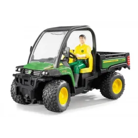 Tout Terrain John Deere Gator avec Figruine Bruder 02490 BRUDER