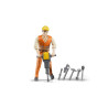 Worker with construction accessories - BRUDER - 60020 60020