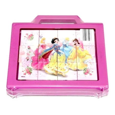 Puzzle de 6 cubos Princesas Disney
