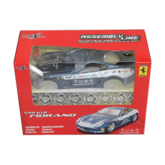 Ferrai 599Gtb Pan American Tour Blau 1:24 Maisto 39109 39109