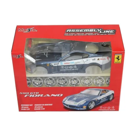 Ferrai 599Gtb Panamerican Tour Azul 1:24 Maisto 39109