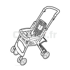 Aria 2009 stroller without Peg-Pérego cover ITARIN00NL65