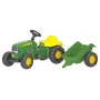 RollyKid Traptractor + Aanhangwagen Rolly Toys 012190