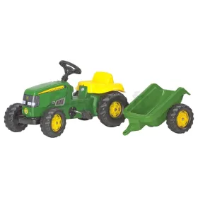 RollyKid Traptractor + Aanhangwagen Rolly Toys 012190