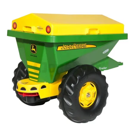 John Deere Rolly Toys roterende schijvenstrooier aanhangwagen 125111