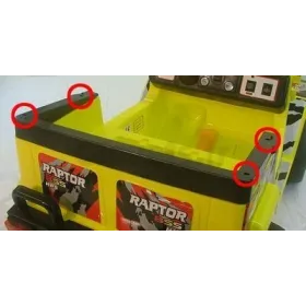 Base pour arceau de sécurité Pour 4x4 618...