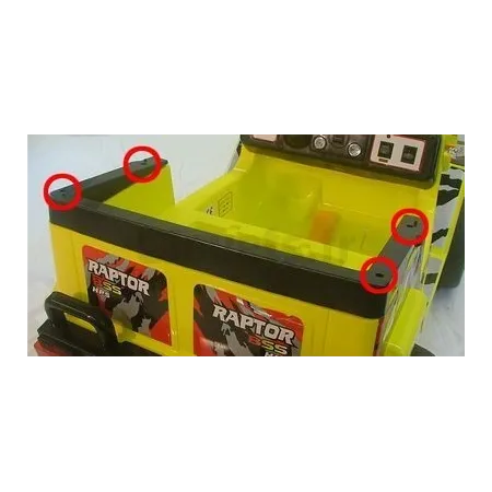 Base para barra antivuelco Para 4x4 618...