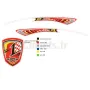 Autocollant spoiler Racing Berg 50.92.47.76 BERG