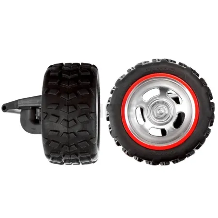 2 Ruedas delanteras para Carrera Flame Jumper 121006