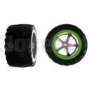 2 Rear wheels for Carrera Green Splash Watergun 142019 CARRERA R/C