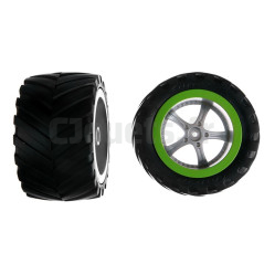 2 Rear wheels for Carrera Green Splash Watergun 142019 370990454