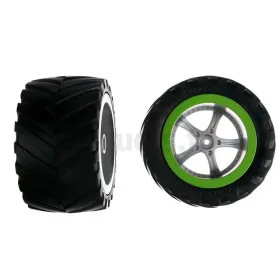 2 Roues arrière pour Carrera Green Splash Watergun 142019 CARRERA R/C