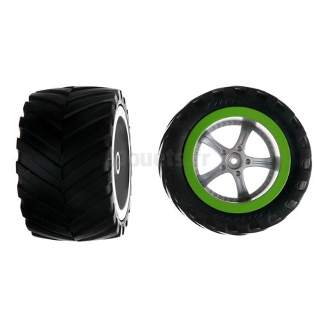 2 Rear wheels for Carrera Green Splash Watergun 142019