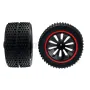 2 Achterwielen voor Rode Challenger Carrera 162056