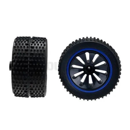 2 Roues arrière pour Blue Jumper Carrera 162055 CARRERA R/C