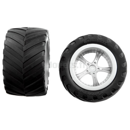 2 Rear Wheels for Fusion Rider Carrera 182015